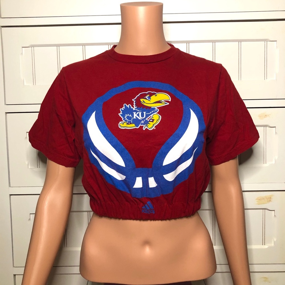 University of Kansas crop top